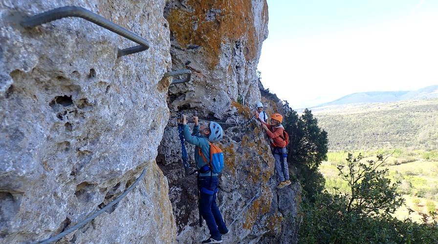 Via ferrata des balcons de l'Orb