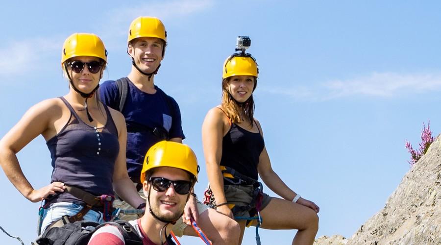 Sur la Via-ferrata